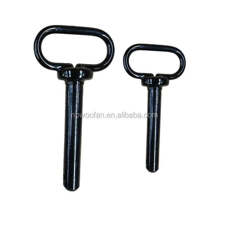 Steel Flat Head Round Head Flanged Head Hitch Pin Clevis Pin with Grooved Ends