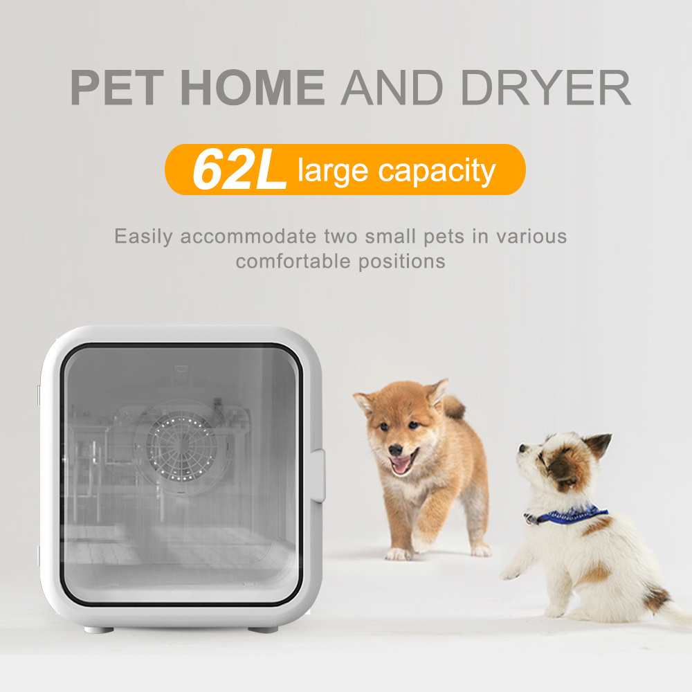 2024 Hot Sell Automatic Pet Hair Grooming Drying Machine Professional Cat Dryer Box Pet Dry Room for Dog