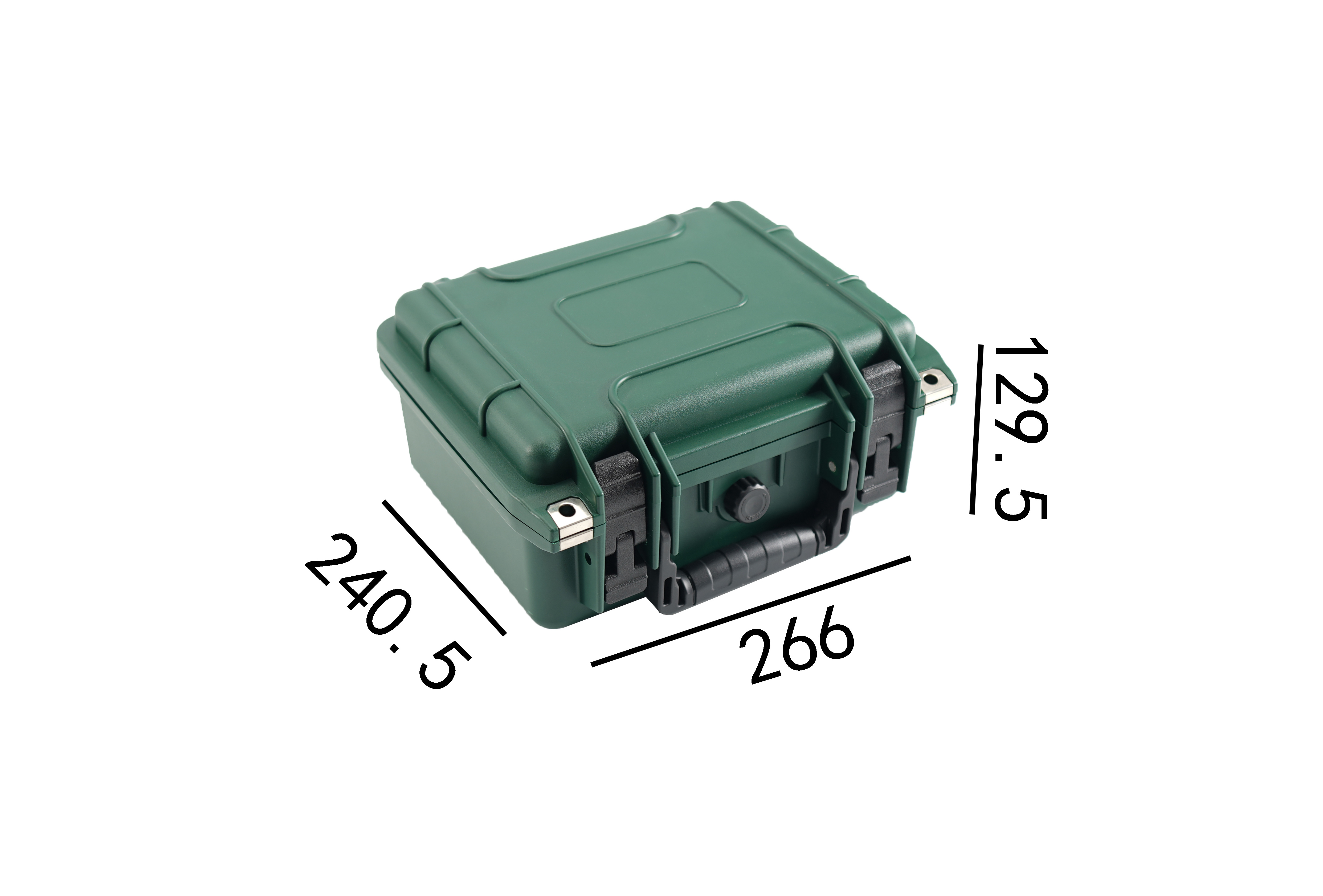 Waterproof Tool Case Hard Plastic Case with Custom Shape Foam Insert