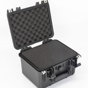 Portable custom Plastic hard case storage box carry camera equipment insert box case foam padding for video camera