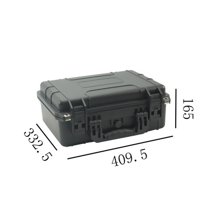 Waterproof Hard Case with Foam Hard Sided Camera Case Plastic Outdoor Tactical Safety Tool Box for Travel Car Tool Equipment