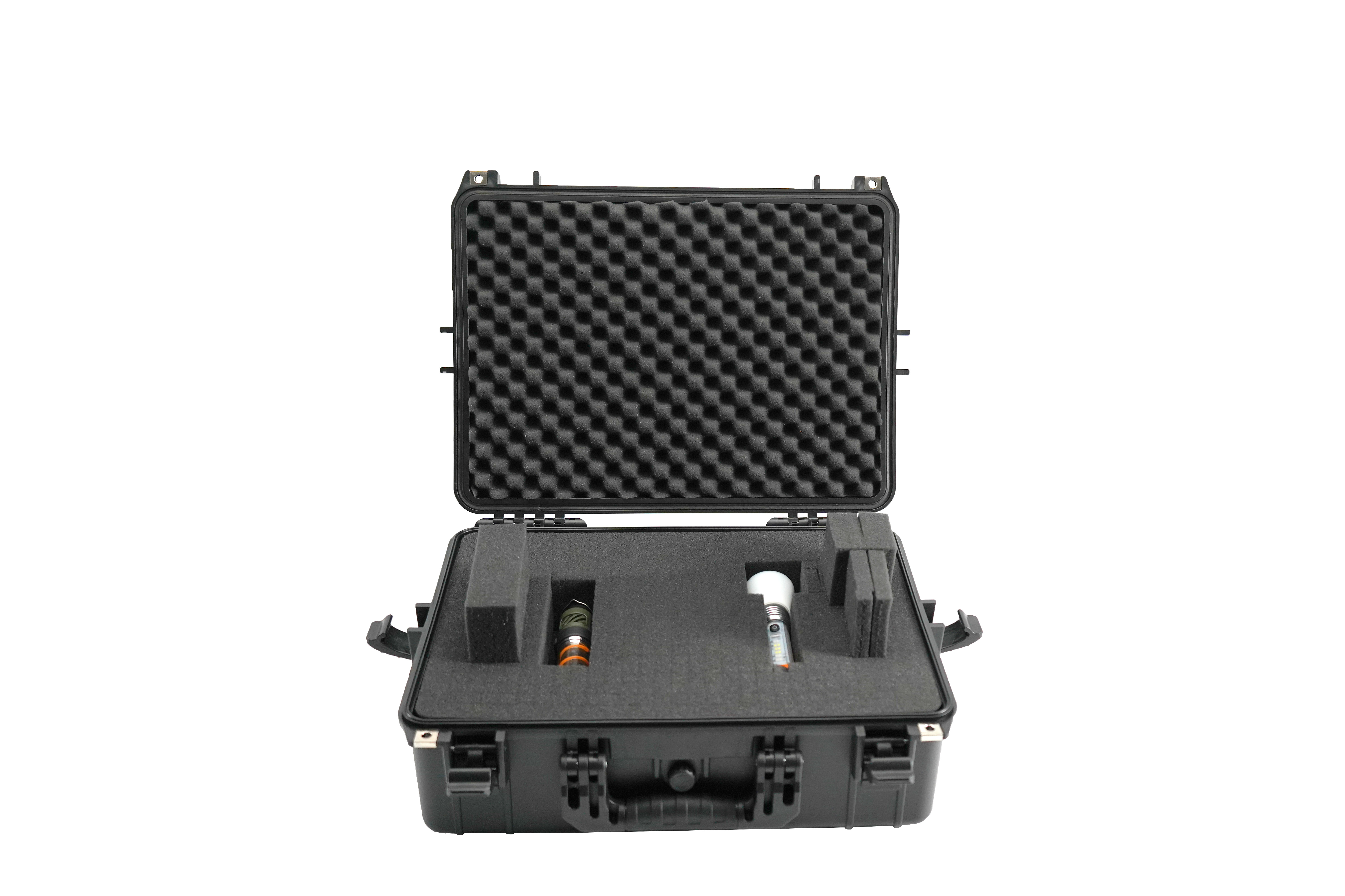 Heavy-Duty Shock Explosion Proof PP Storage Carrying Sponge Portable Ip67 Waterproof Box Eva Foam Hard Plastic Tool Case