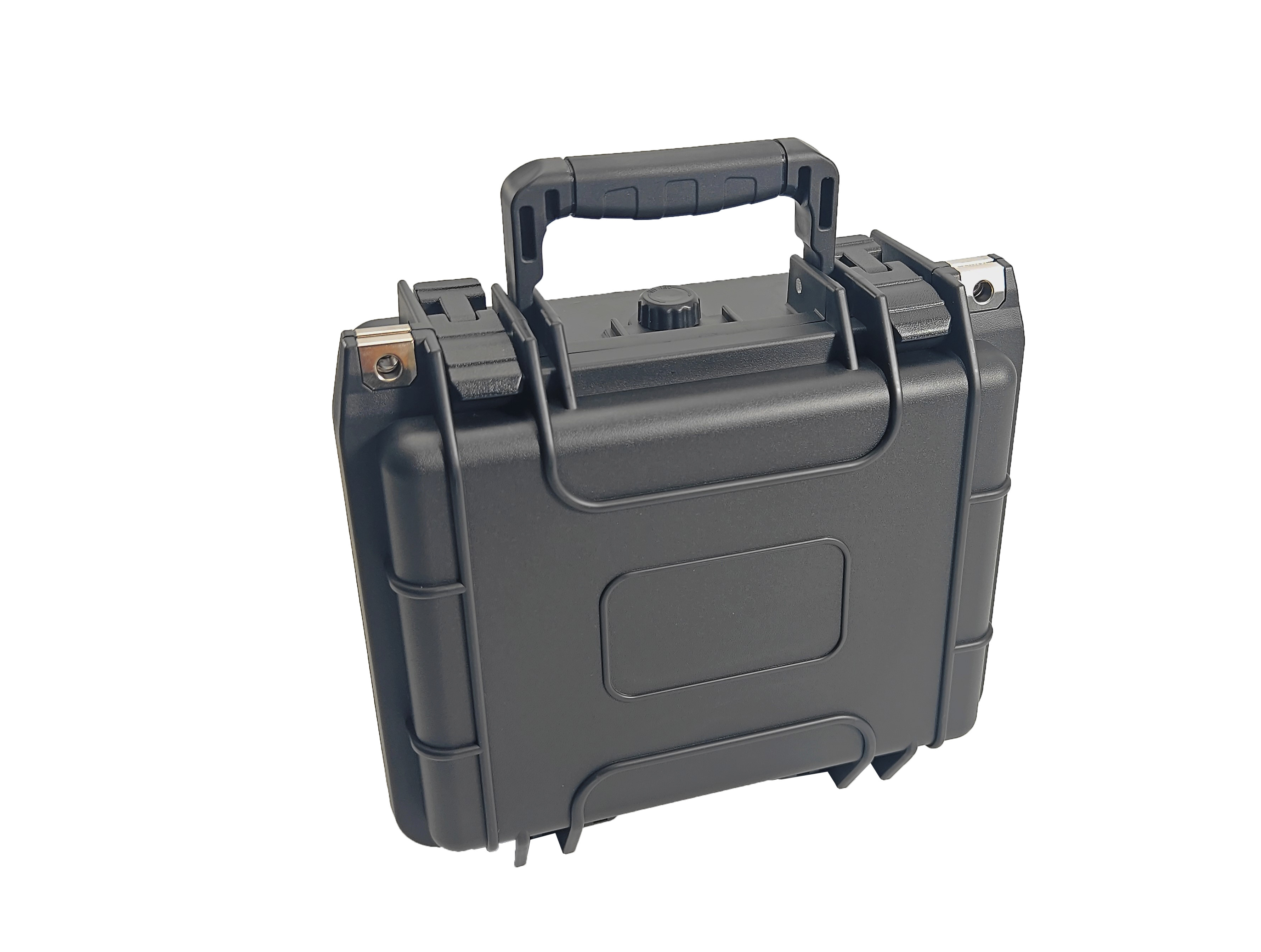 Small Hard Case with Foam Insert, 10.47*9.47*5.1 Inches - Padded Case Protect , Microphone, and Camera Equipment CASE