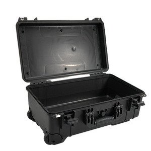 WS6001 waterproof hard plastic rolling equipment case instrument safety protection tool box with trolley