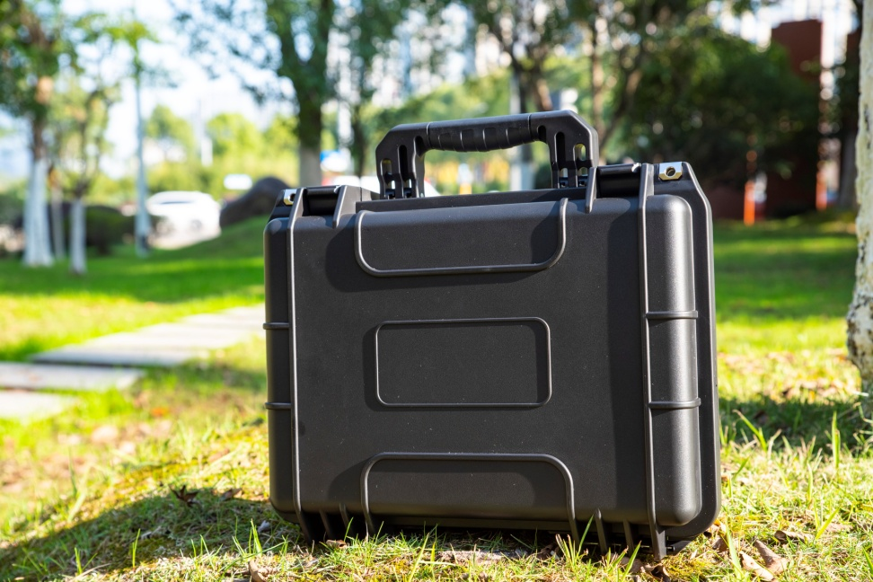 Custom Outdoor portable drag Tool storage abs folding handle flight case for Drones,hard case