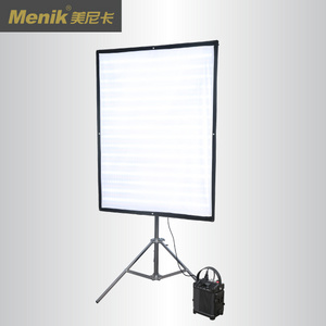 Menik 600W high power Bi-color large roll cloth bendable LED flexible Flood soft light Fill light Photographic lighting