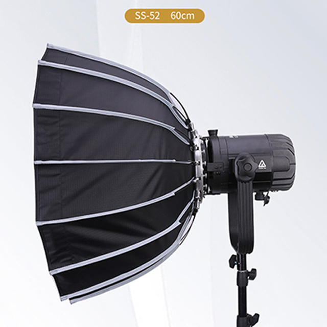 Menik Photo studio Quick Set up Parabolic speedlight Photography light Softbox with Bowen Mount and Carry Bag