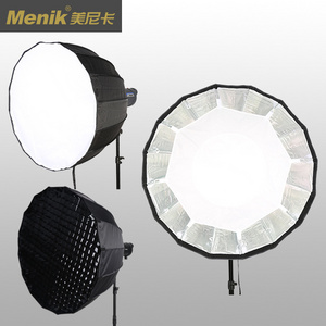 Menik photographic accessories Professional Umbrella Type Deep Parabolic Softbox for LED Video Flash Light