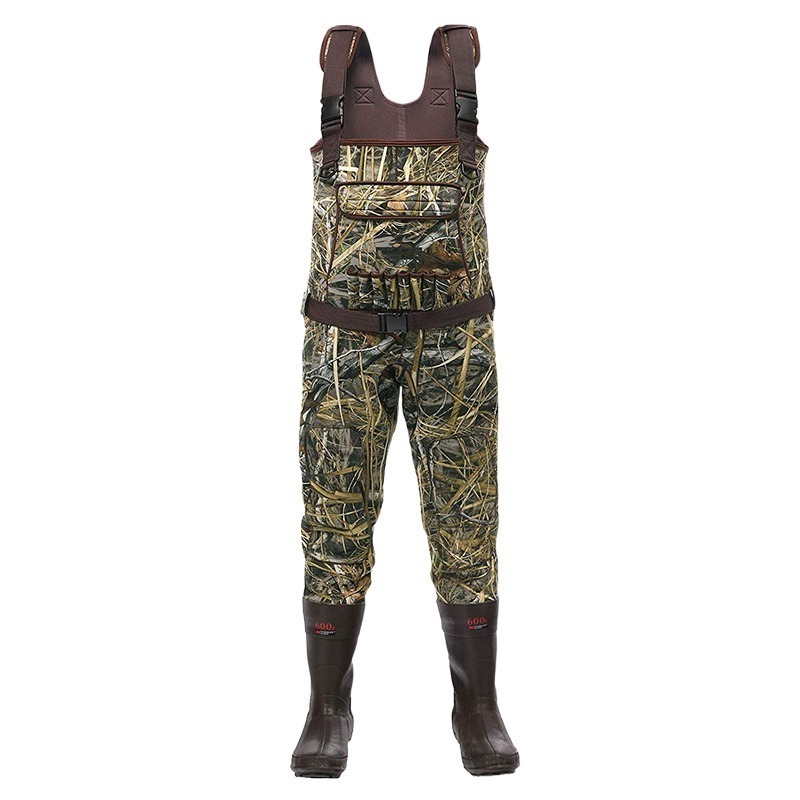 KDIVE Wholesale Durable Bootfoot Wader Mens Neoprene Chest Hunting Waders