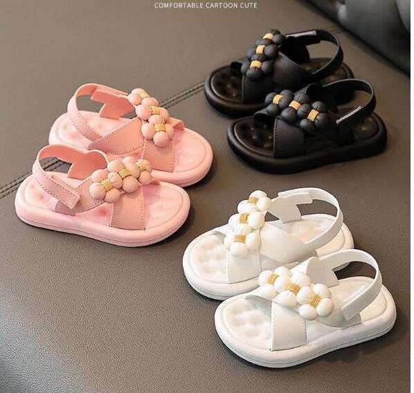 Girls Sandals Children Summer Shoes Kids Sandals For Girls Flowers Princess Shoes Girls Sandals Beach Shoes