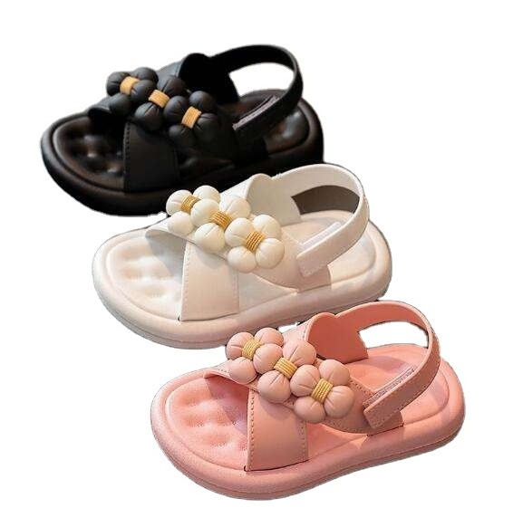 Girls Sandals Children Summer Shoes Kids Sandals For Girls Flowers Princess Shoes Girls Sandals Beach Shoes