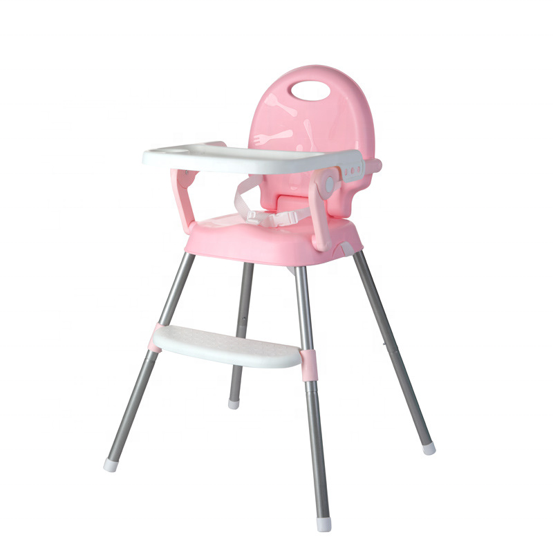 Portable Folding Adjustable high chair for baby feeding Baby Dining Chair Multifunctional Baby Kids Chair