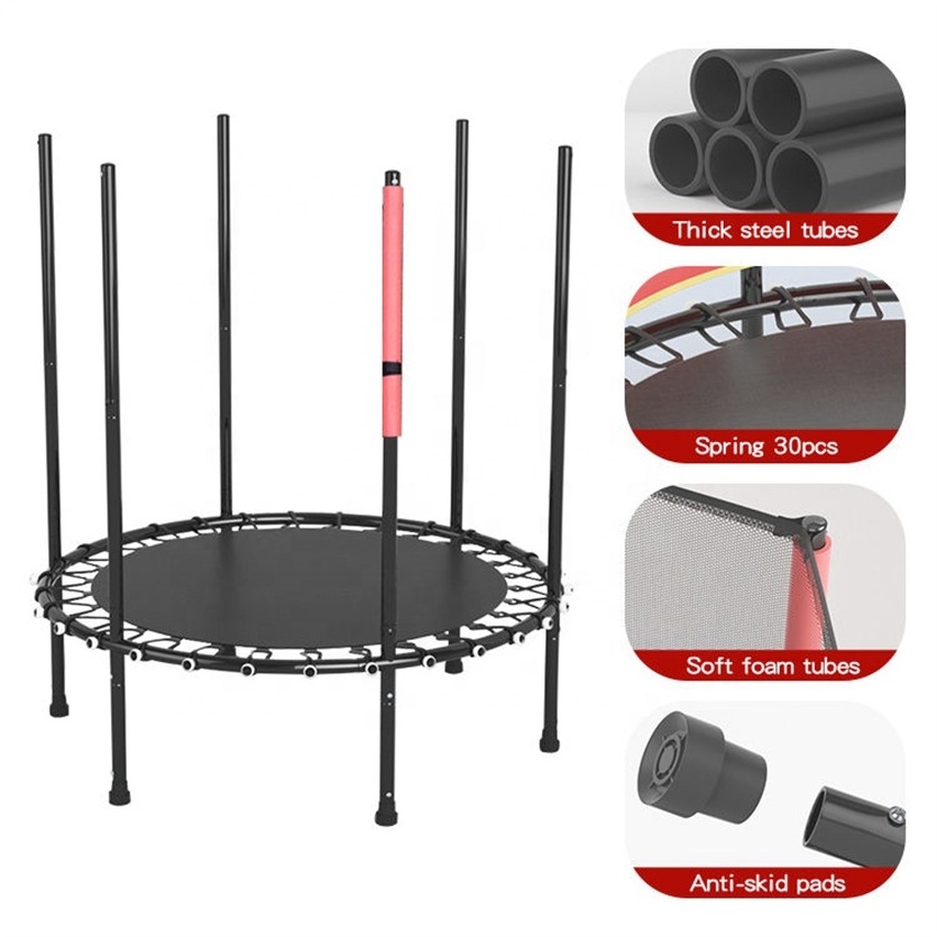 55 inches trampoline outdoor kids red trampoline indoor