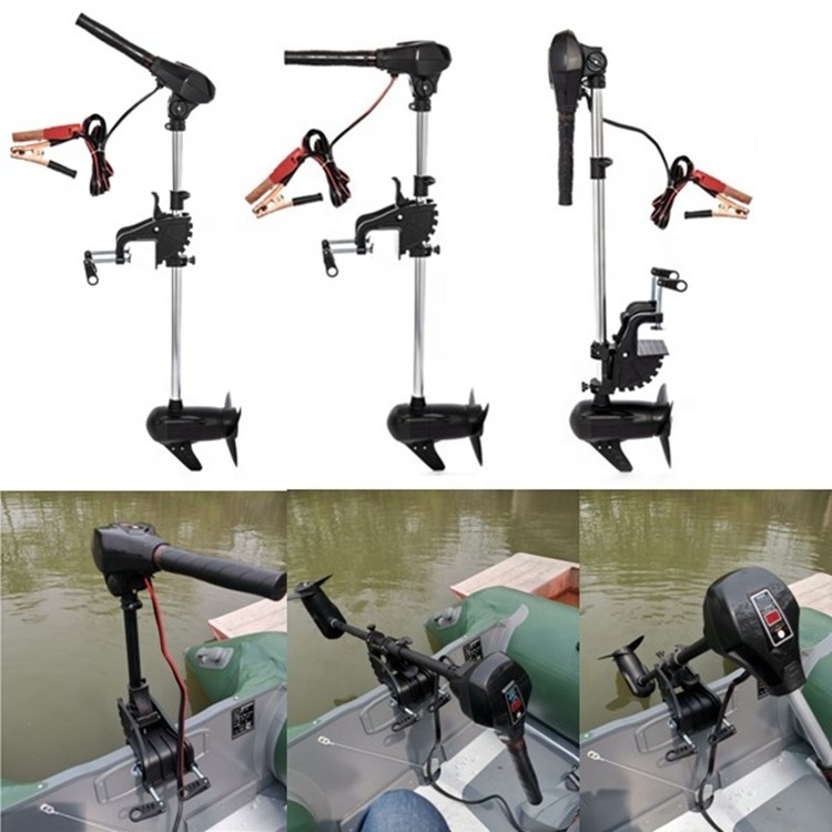 12v/24v electric outboard motor for kayak trolling brushless yacht marine sailing boat engine