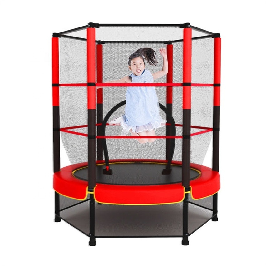 55 inches trampoline outdoor kids red trampoline indoor