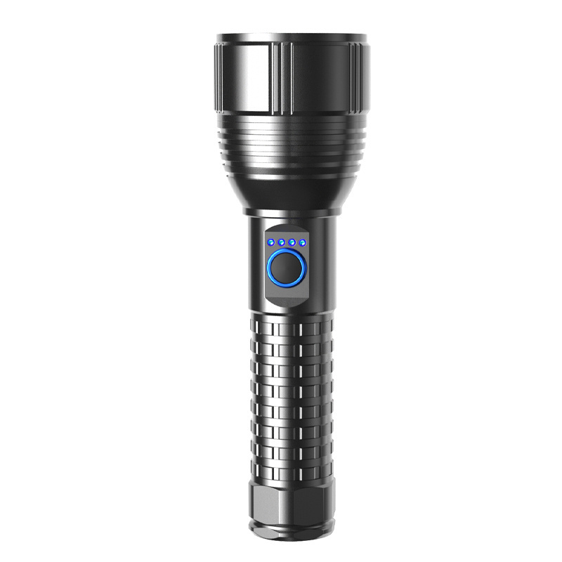 Super Bright Explosion-proof flashlight Can charge cell phones XHP90 Power display  Portable Security Tactical Flashlight