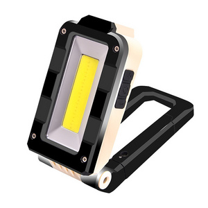 2024 NEW multi-function folding design portable usb rechargeable cob led flood work light with flashlight for tractor car