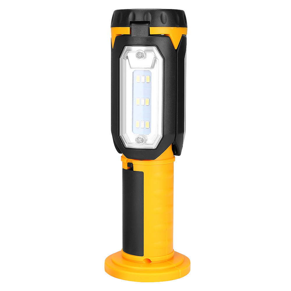 Portable USB Charging LED Flashlight Rotatable Magnetic COB LED Work Light Hook Design Outdoor Camping Torch Flash Lights