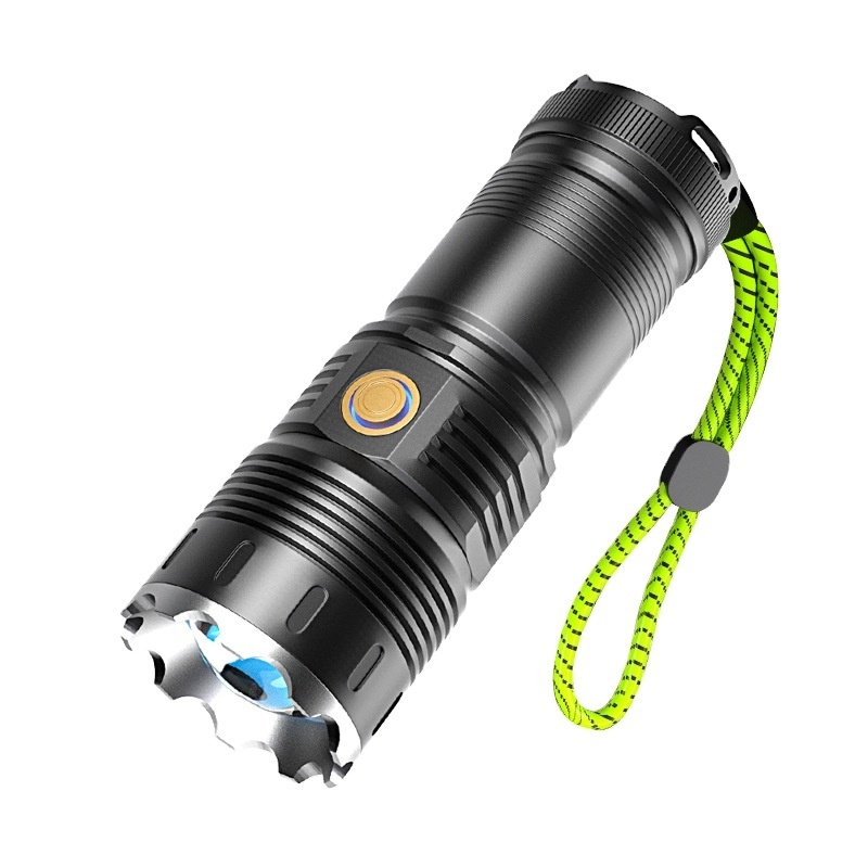 2024 new products  long range powerful laser high rechargeable 100000 lumens waterproof mini flashlight