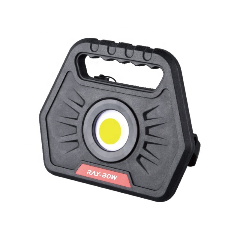 new arrival work shop lights garage 9 inch led work light multifunctional ce magnetic cob rechargeable led work light