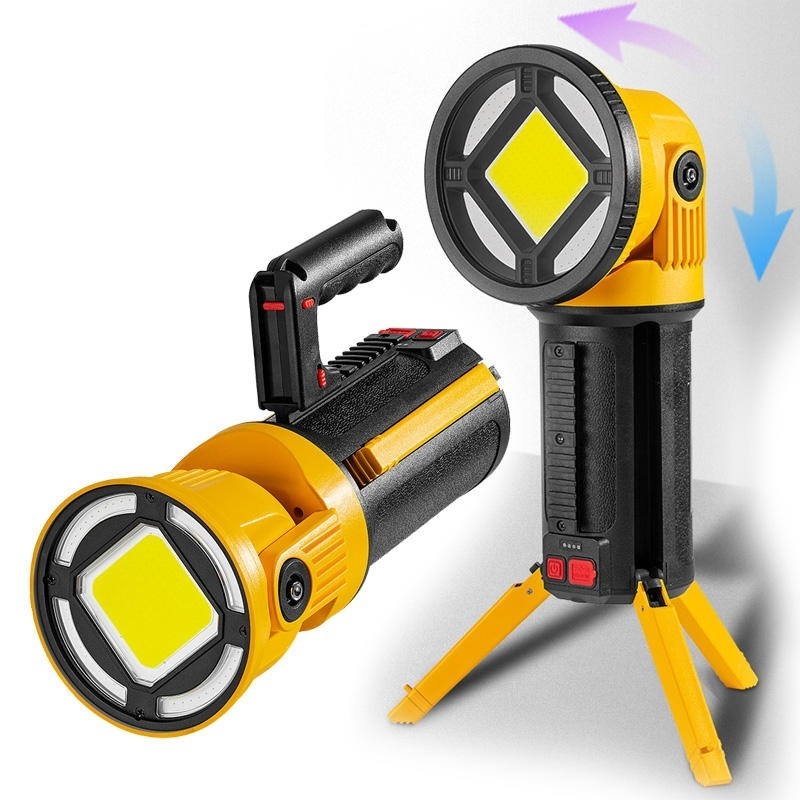 trending products 2024 new arrivals outdoor camping multifunctional rechargeable led work light with stand