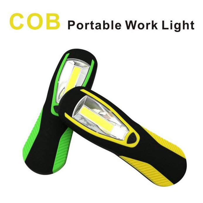 Mini USB Recharge Repairing LED COB Working Lamp Portable Emergency WorkLight Magnetic Lamp Hand Torch Work Light