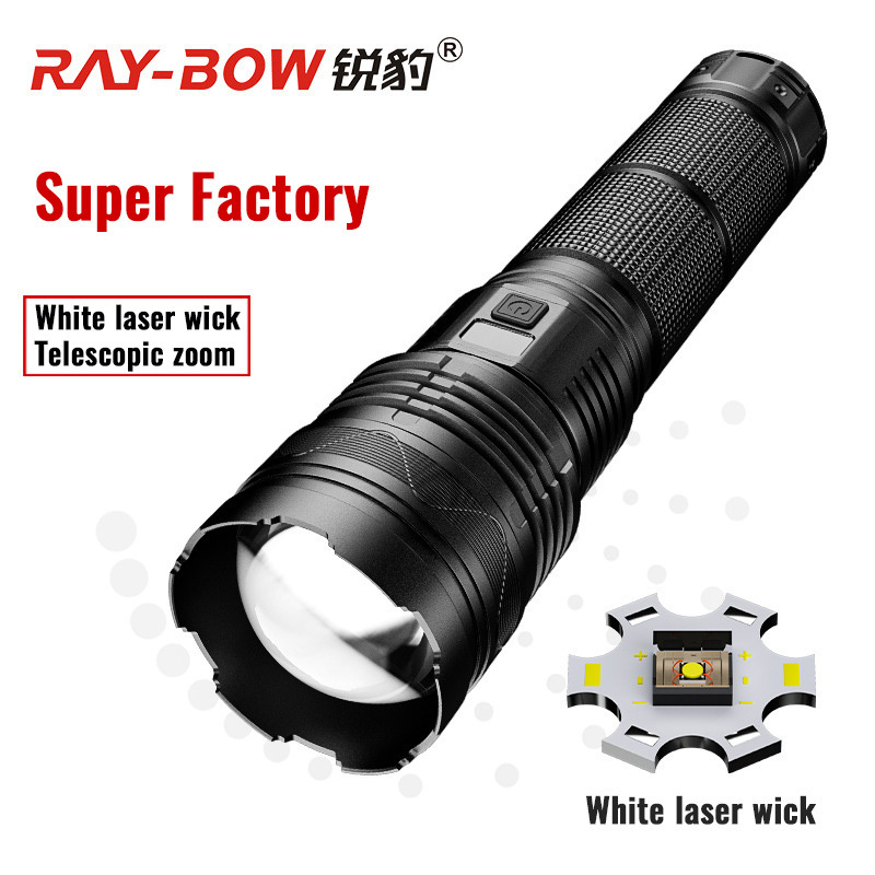 trending products 2024 new arrivals camping promotional  strong mini  rechargeable long range powerful  torch light