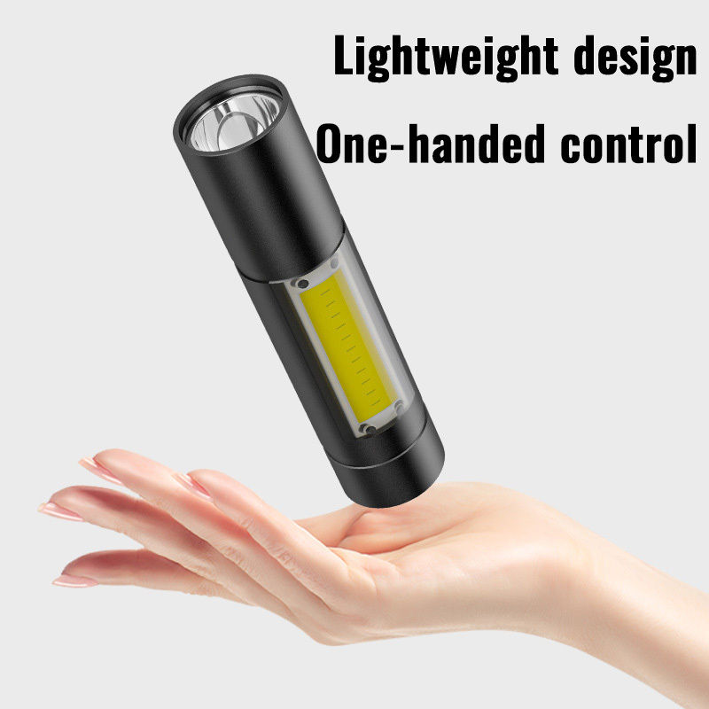 best selling products 2024 promotional super bright powerful rechargeable mini led flashlight torch