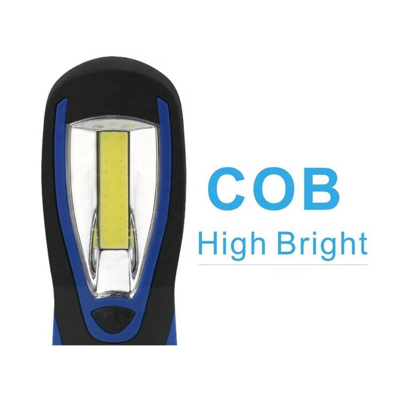 Mini USB Recharge Repairing LED COB Working Lamp Portable Emergency WorkLight Magnetic Lamp Hand Torch Work Light