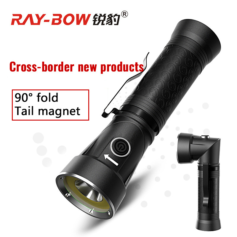 best selling products 2024 usb charging emergency led power bank rechargeable mini flashlights torches