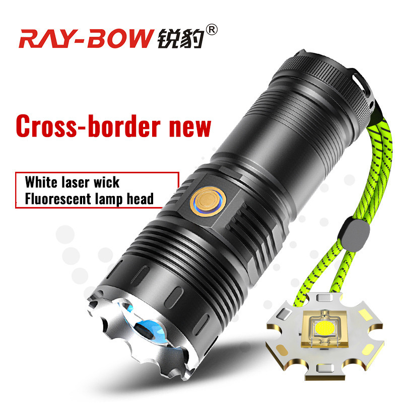 2024 new products  long range powerful laser high rechargeable 100000 lumens waterproof mini flashlight