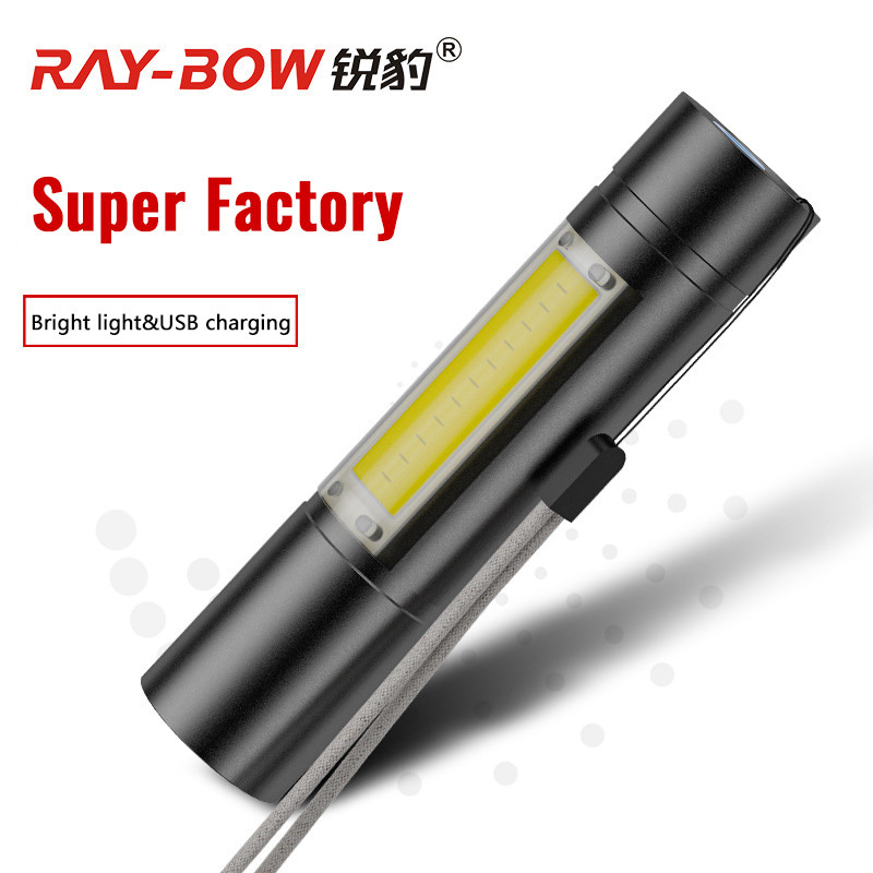 best selling products 2024 promotional super bright powerful rechargeable mini led flashlight torch