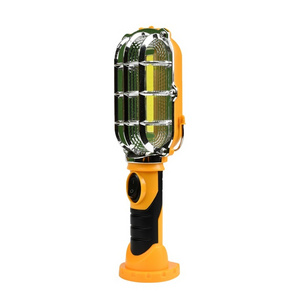 2020 New Selling Dry Batteries Operated Magnetic Workshop Lamp Portable Work Light With a Hook, Handheld Magnetic COB Work Light