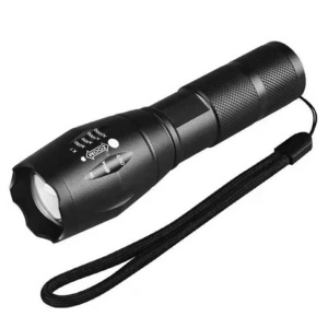 High Brightness 3*AAA Emergency Zoom Camping 2km Distance Long Range T6 LED Tactical Torch Light Flashlight