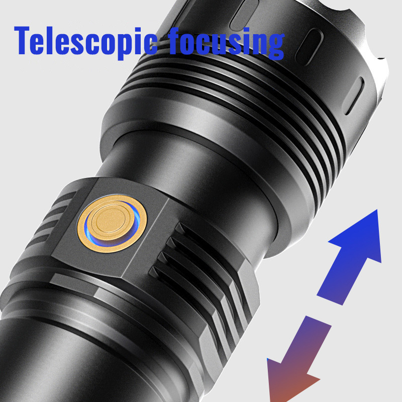 2024 new products  long range powerful laser high rechargeable 100000 lumens waterproof mini flashlight