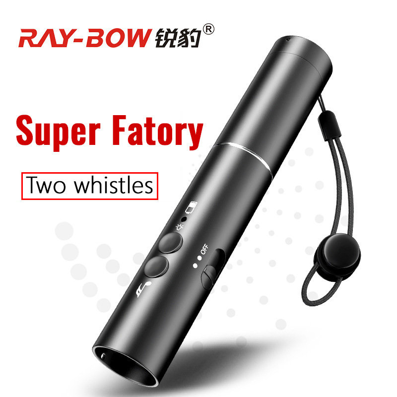 2024 New Product Electronic whistle keychain super bright torch light long range powerful  rechargeable  LED flashlight