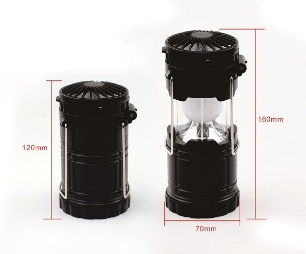 Mini Multifunctional Pop Up Lantern With Foldable Fan