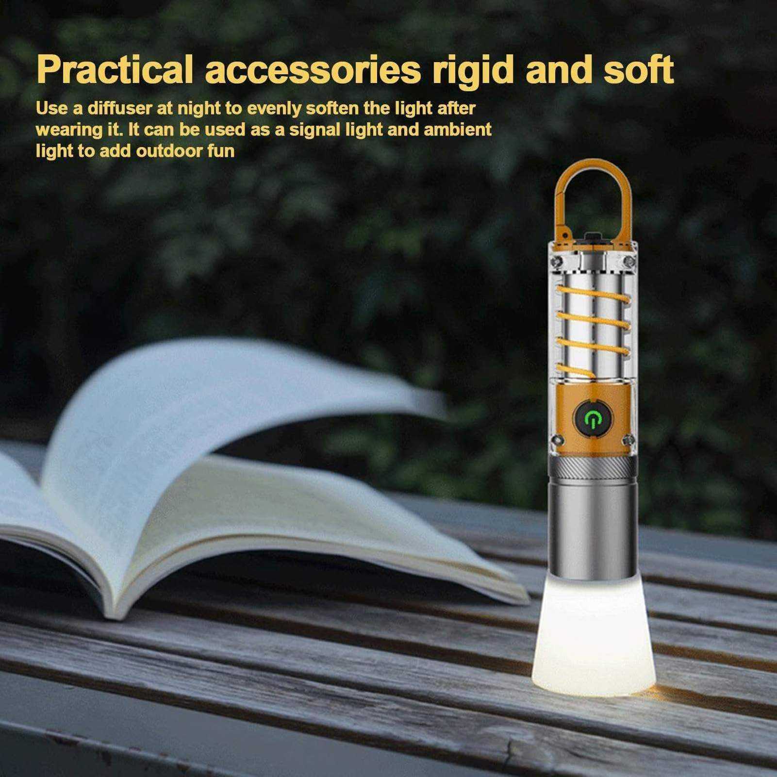 Factory Portable Camping Lamp Emergency xhp50 Flashlight Light USB Rechargeable small Led Hanging Camping Light Lantern Outdoor