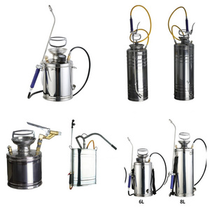 High quality 5L 10L Hand Operated High Pressure Compression stainless steel hand pressure sprayer