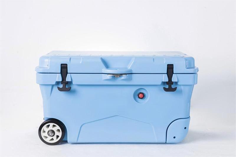 Chest Cooler Box Yetl Design Outdoor 75QT Cold Ice Food Cartoon Insulated Cooler Travel Box Insulated Camping Insulated Fish Tub