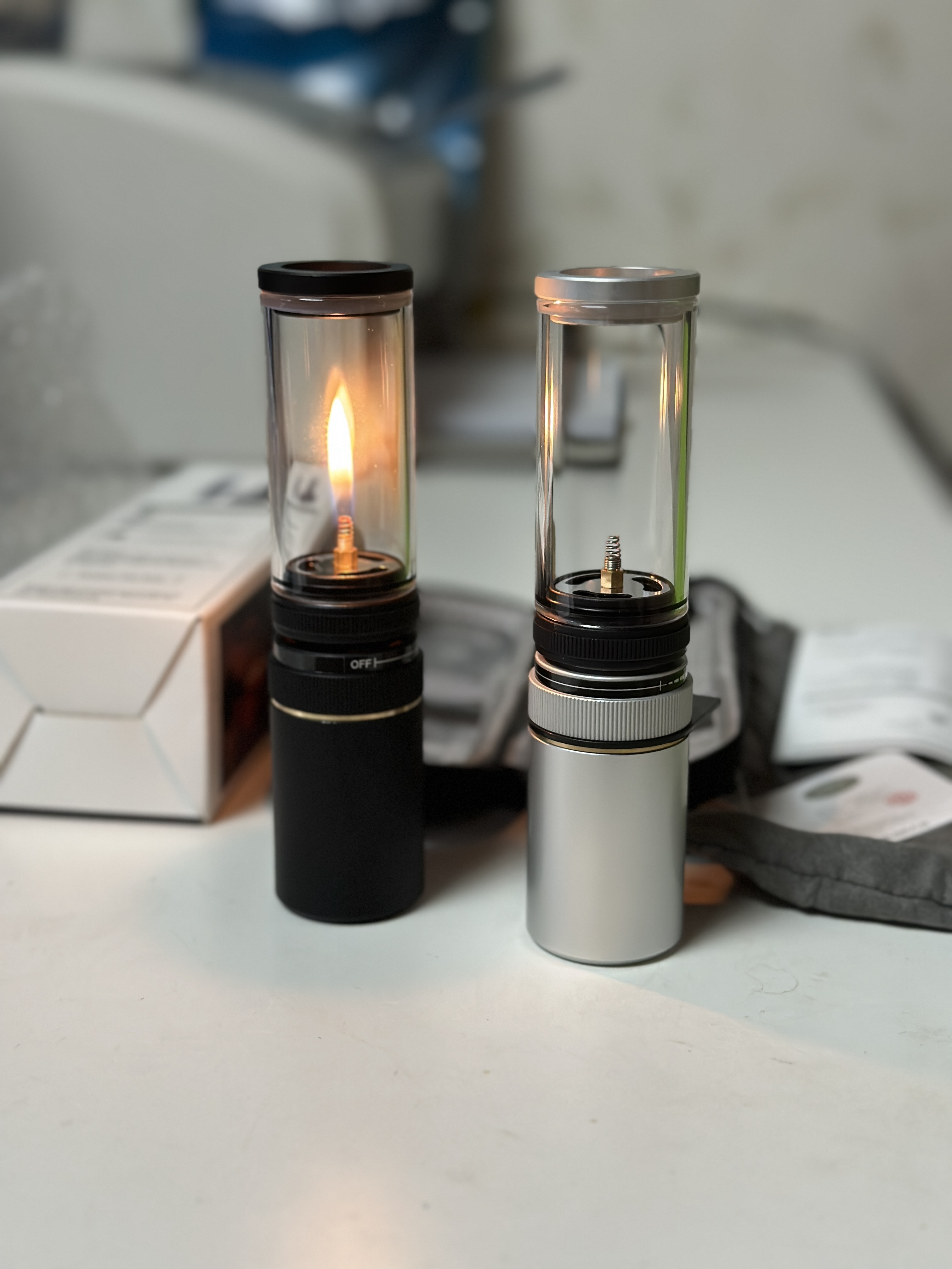 Camping Gas Lantern Gas Candle