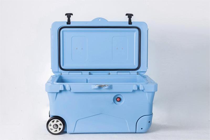 Chest Cooler Box Yetl Design Outdoor 75QT Cold Ice Food Cartoon Insulated Cooler Travel Box Insulated Camping Insulated Fish Tub