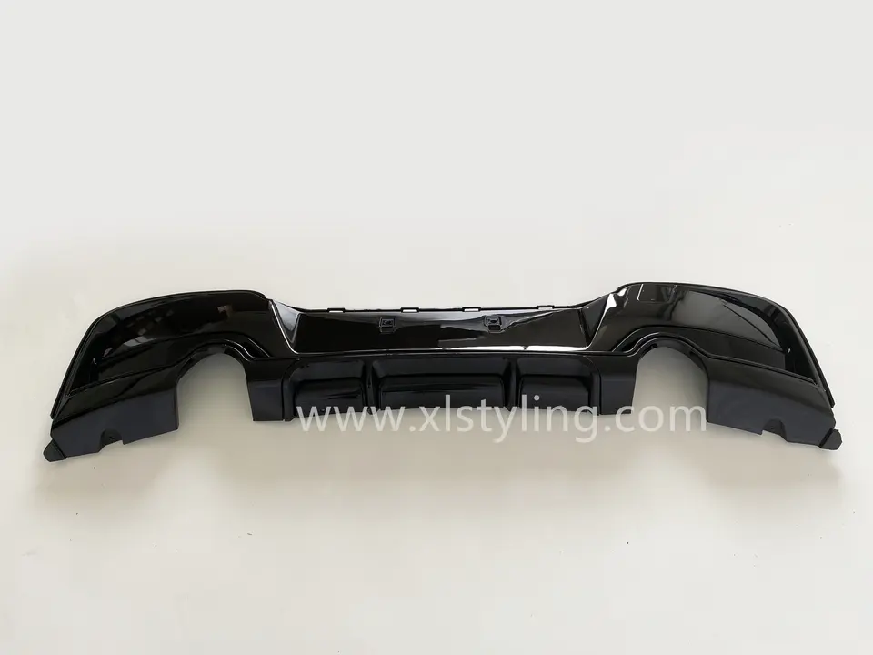 Car facelift upgrade glossy black MP MT car rear diffuser universal for BMW F20 Pre