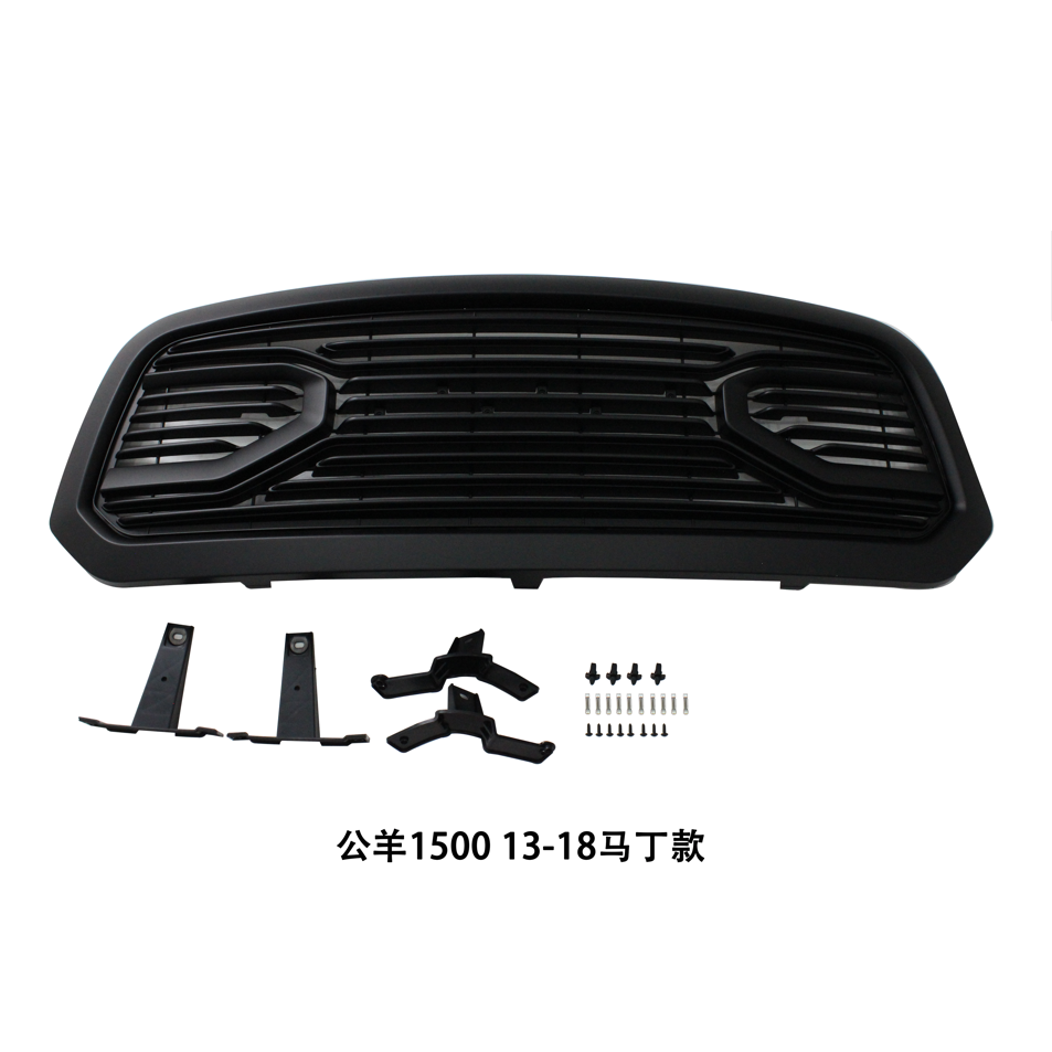 car accessories Upgrade Body Kits all years front Grille for Dodge Ram 1500 2013-2018