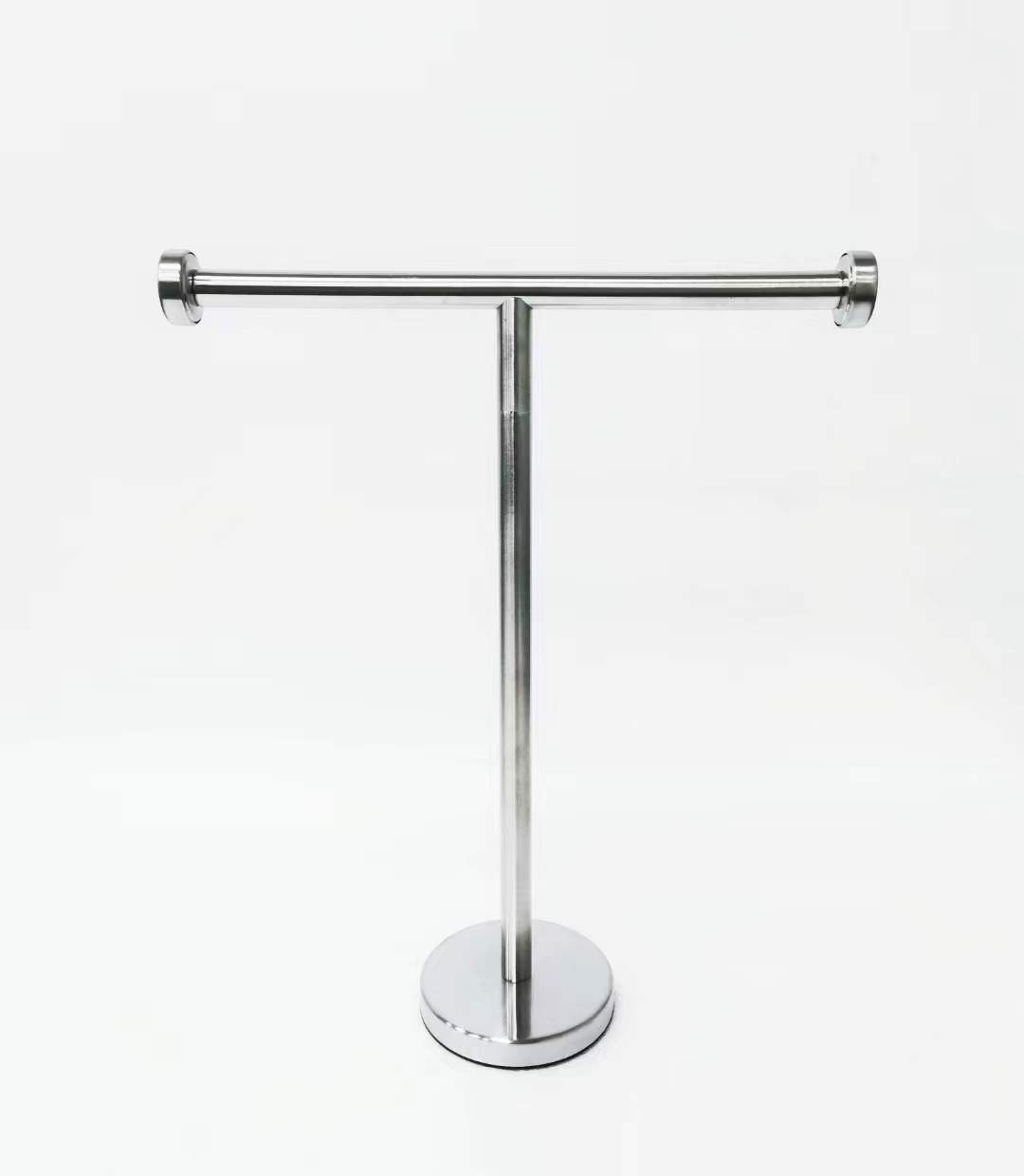 Newest black Bathroom Standing Stainless Steel Towel Rack Tower Shelf Towel Dryer Hanger