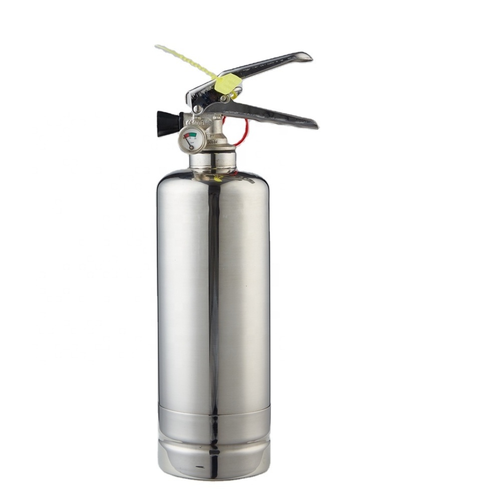 Stainless steel cylinder water 1kg fire extinguisher for home