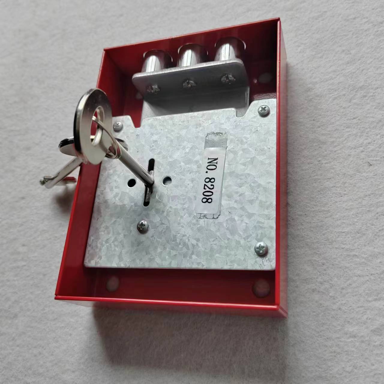 High Security Key Lock High quality gear Invisible sliding door hook lock