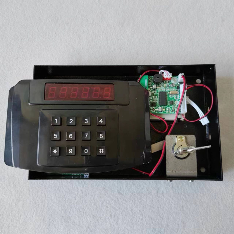 LED digital keypad with motor motorized mechanism locking system lock for hotel safe box