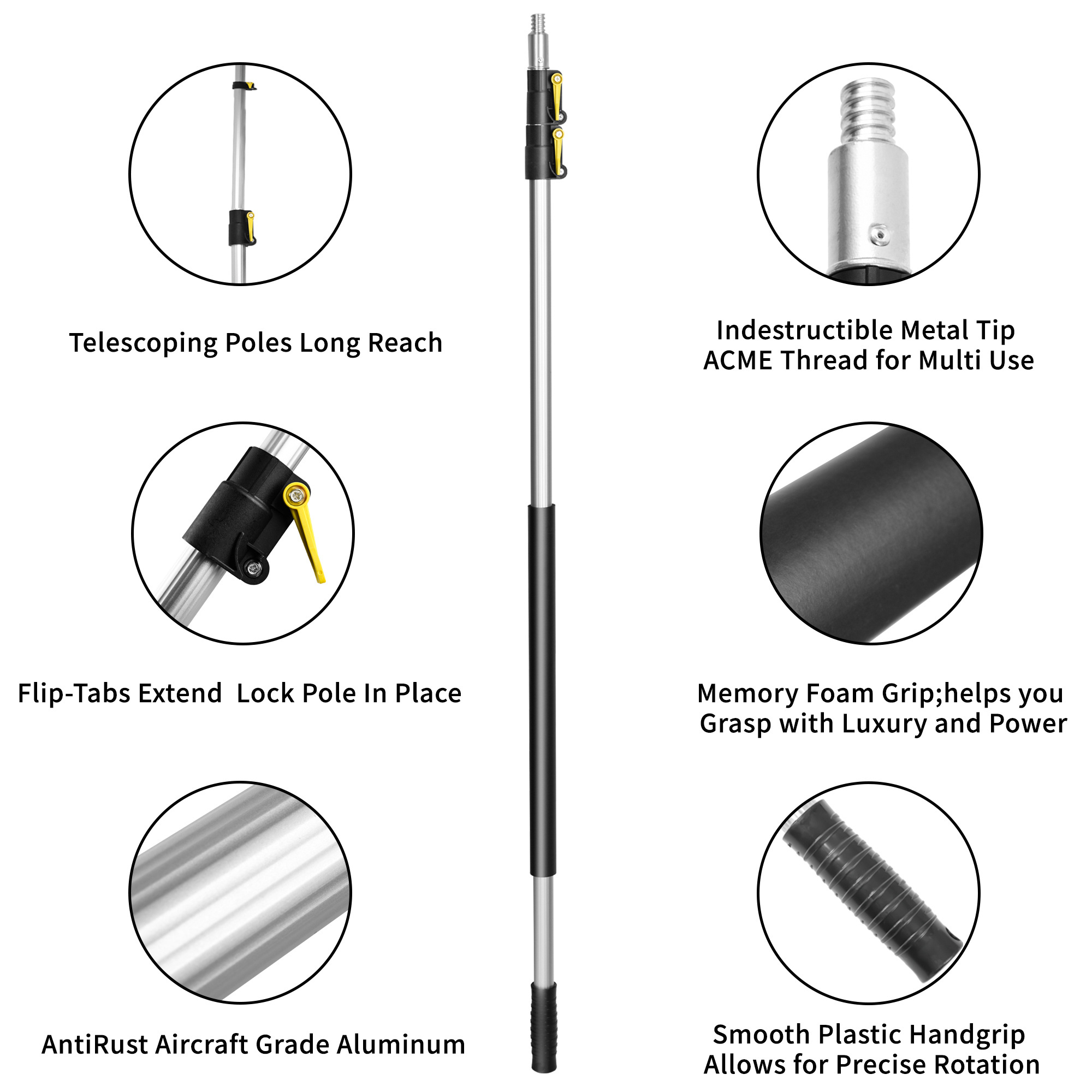 24 FT 7.3 Meters High Rise Window Cleaning Equipment