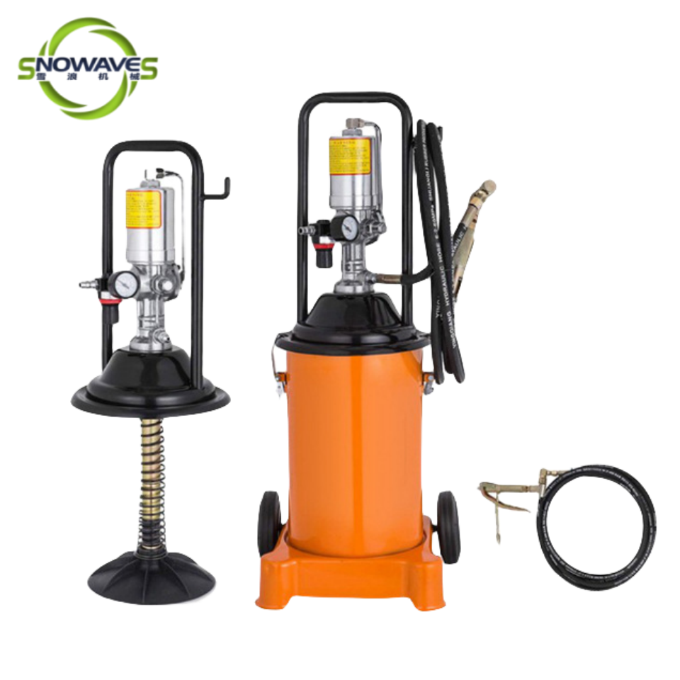 IMPA 617501 More professional Air Operated Manual Electric High Pressure Pneumatic Grease Pump With Hose And Gun